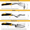 5-PIECE HIGH QUALITY GARDENING TOOL SET - ALUMINUM AND SILICONE HANDLE